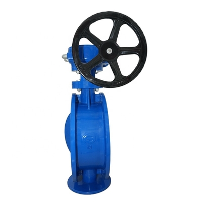 Double Ecentric Bi-directional Metal sealed Cast Iron Electric Actuator butterfly Valve