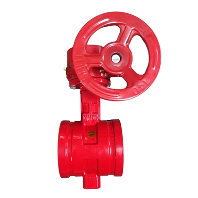 Fire Fighting Grooved Butterfly Valve