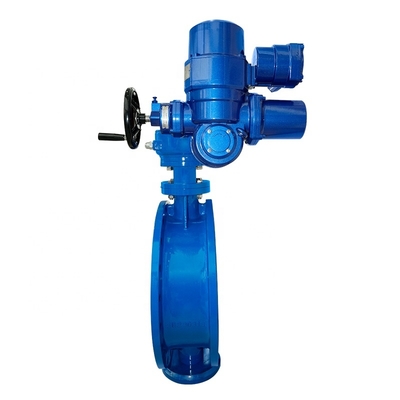 Remote Operated Motorized butterfly Valve 10 Inch Cast Iron butterfly Valve