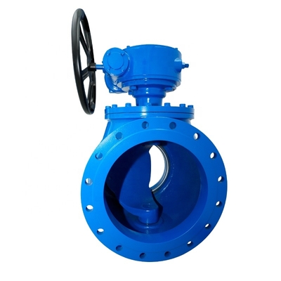 China 4 Inch Top Mounted Flange Eccentric High Pressure Half Ball Check Valve