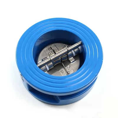 Wafer Dou Disc Axial Check Valve 4 in Stainless Steel Check Valve